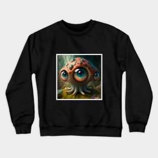 Mighty Mushroom King Crewneck Sweatshirt